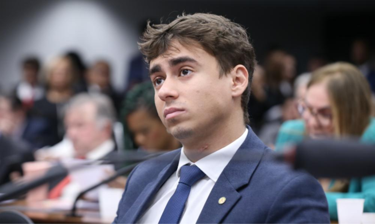 Em mensagens trocadas com o empresário Flávio Carneiro, em abril de 2024, Vorcaro revelou ter bancado "todos os voos" utilizados pelo parlamentar e ameaçou expor Nikolas - (crédito: Kayo Magalhães/Câmara dos Deputados)