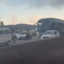 Homem é atropelado no encontro da MGC-356 com o Anel Rodoviário em BH - Redes Sociais/Reprodução