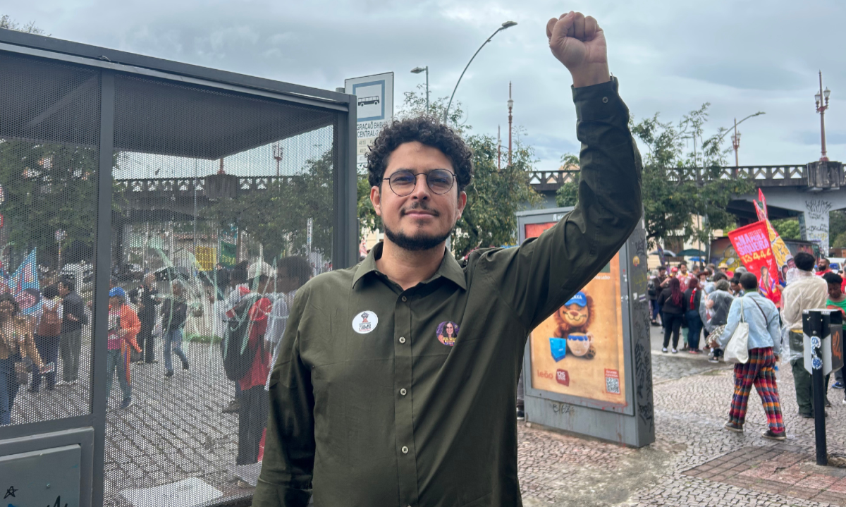 Candidato ao governo de Minas pelo PCB, T&uacute;lio Lopes