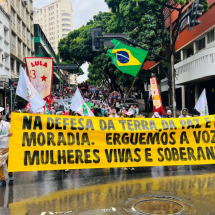 Grito dos Excluídos reúne esquerda em ato por direitos e soberania em BH - Edesio Ferreira/EM/D.A Press