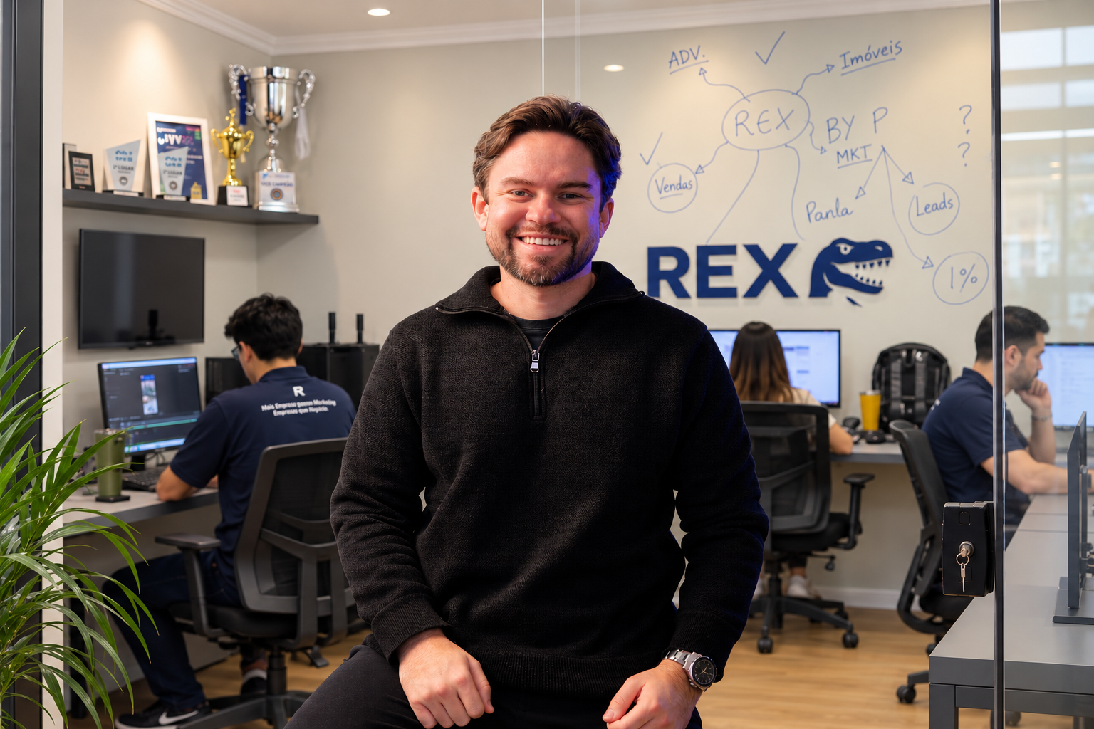 Felipe Sobral virou as costas às agências tradicionais e criou a Rex em Vitória - (crédito: PulseBrand)