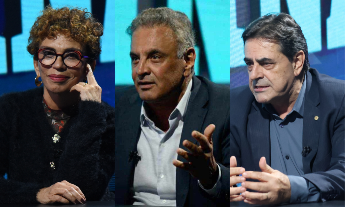 Marília lidera disputa ao Senado em Minas com 21%; Aécio Neves e Domingos Sávio aparecem com 14% cada
- (crédito: Marcos Vieira/Túlio Lopes/Gladyston Rodrigues/EM/D.A Press)