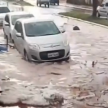 Gelo toma ruas após tempestade assustar moradores em MG; veja vídeo - Redes Sociais/Reprodução