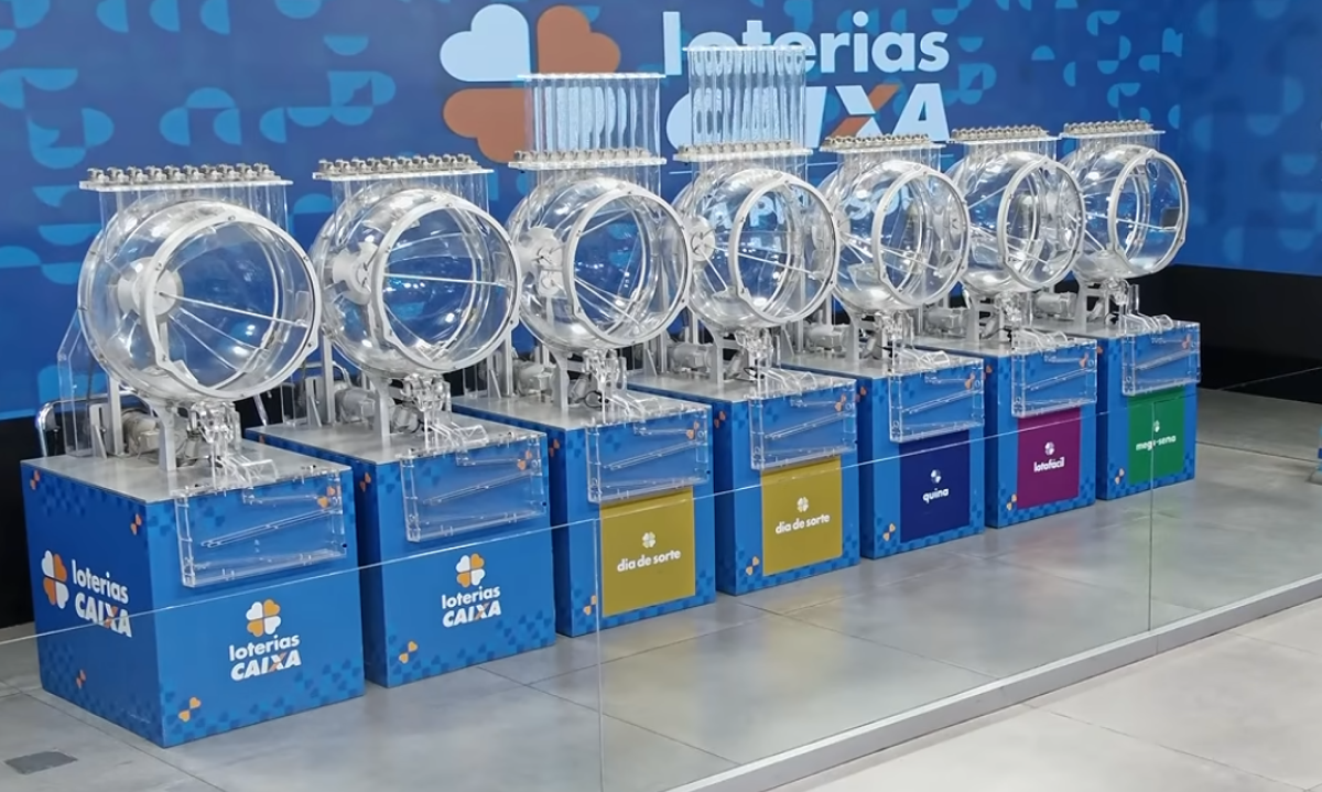 Mega-Sena pode pagar hoje um prêmio milionário - (crédito: CEF/YouTube/Reprodução)