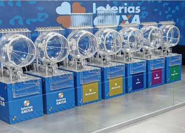 Mega-Sena pode pagar hoje um prêmio milionário -  (crédito: CEF/YouTube/Reprodução)