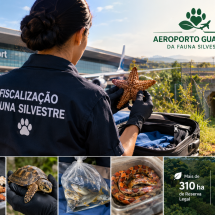 BH Airport reforça combate ao tráfico de animais silvestres - Arte/IA