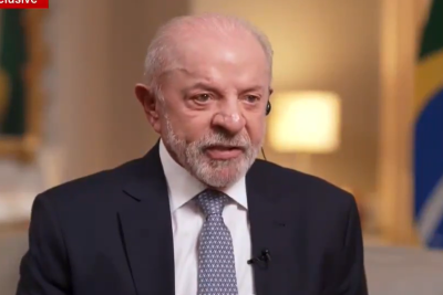 Lula: Trump é presidente dos EUA e não tem direito de governar outros países
 -  (crédito: Reprodução/CNN)