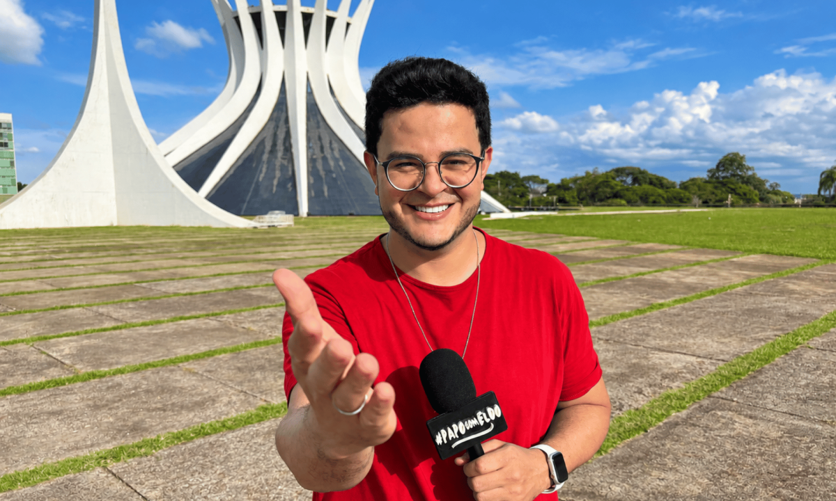 Influenciadores de Brasília: Eldo Gomes mantém videocast - (crédito: DINO)