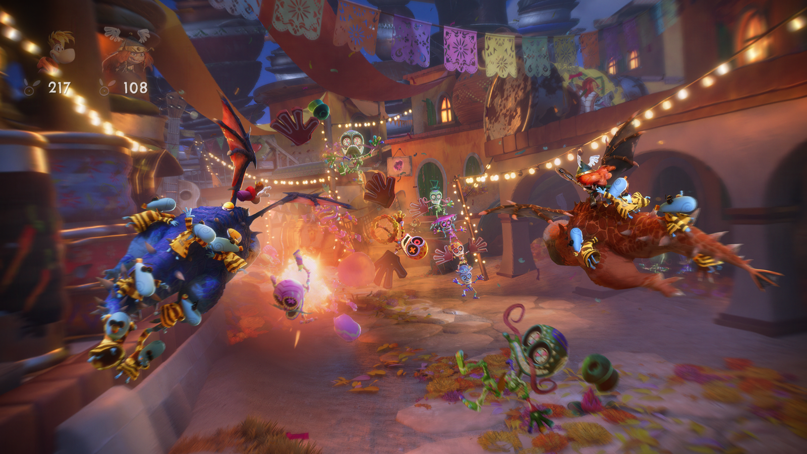 Novo visual em 3D é a grande mudança em Rayman Legends Retold-Divulgação/Ubisoft