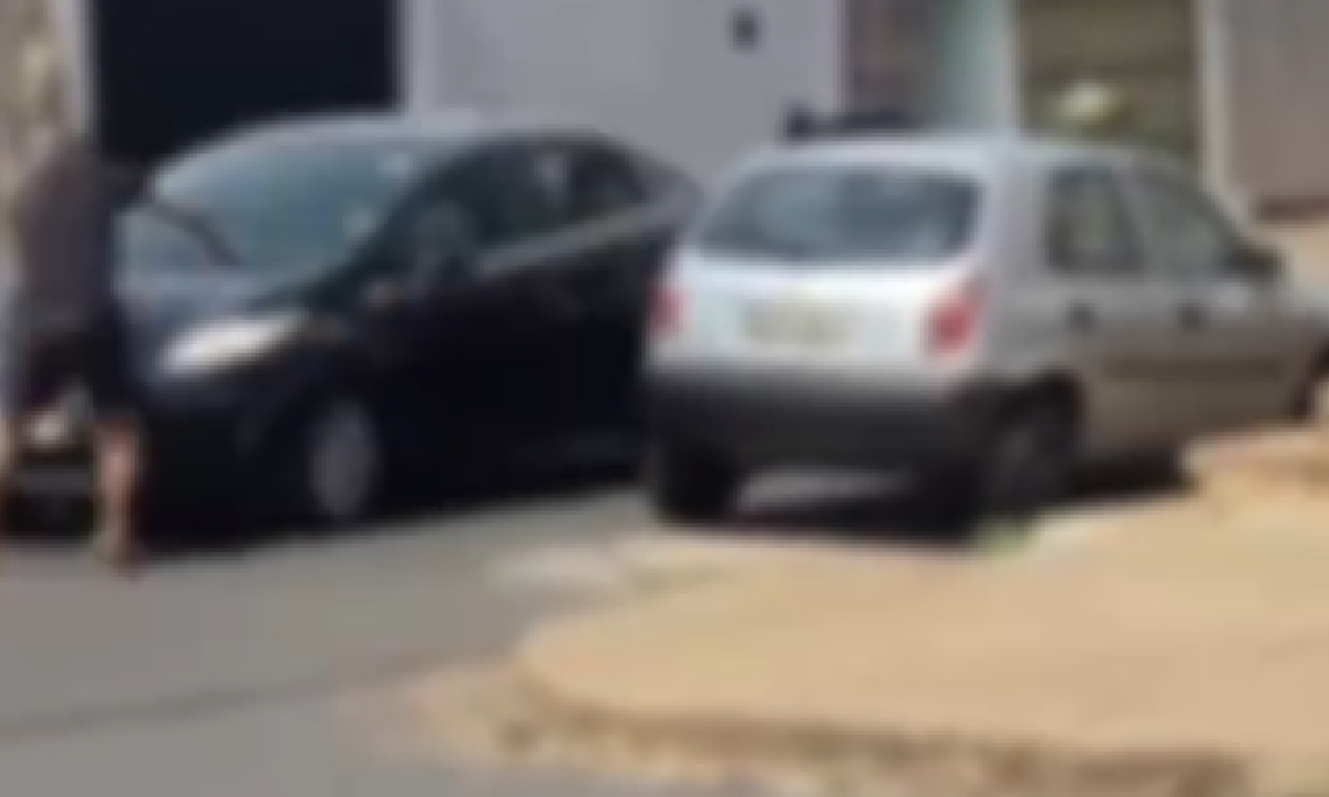 Discussão termina com homem atropelado e motorista fugindo em Uberlândia - (crédito: Redes Sociais/Reprodução)