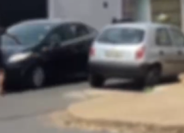 Discussão termina com homem atropelado e motorista fugindo em Uberlândia -  (crédito: Redes Sociais/Reprodução)