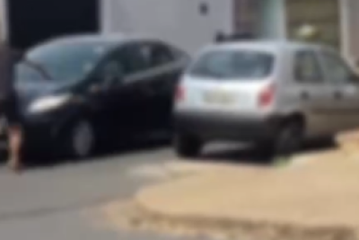 Discussão termina com homem atropelado e motorista fugindo em Uberlândia -  (crédito: Redes Sociais/Reprodução)