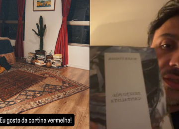 Renan Santos apoia Lula?: Ex-candidato postou novas cortidas vermelhas que comprou para casa e recomendou autor marxista -  (crédito: Reprodução/Redes sociais)