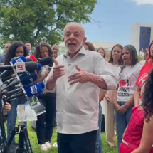 Lula prega respeito à fé após missa por Nossa Senhora Aparecida - Danandra Rocha /CB DA Press