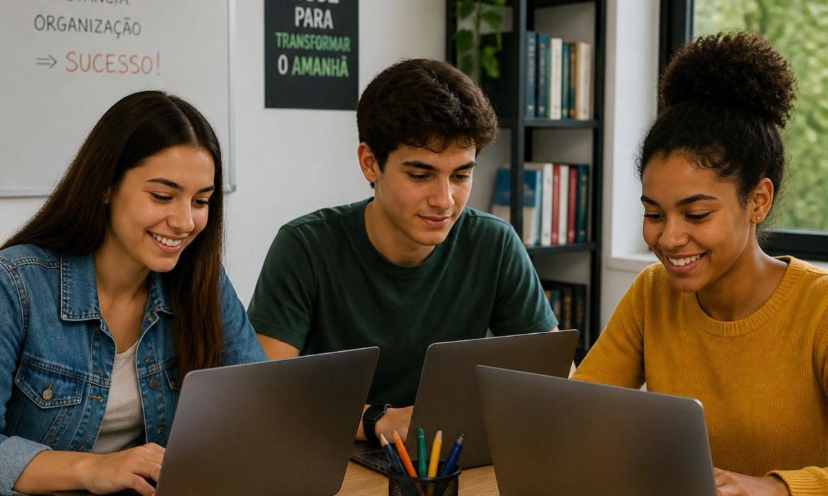 Escola técnica implanta IA que adapta conteúdo a cada aluno - (crédito: DINO)