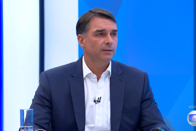 Flávio também garantiu que não será sucedido pelo pai ou por um dos irmãos -  (crédito: Reprodução/TV Globo)
