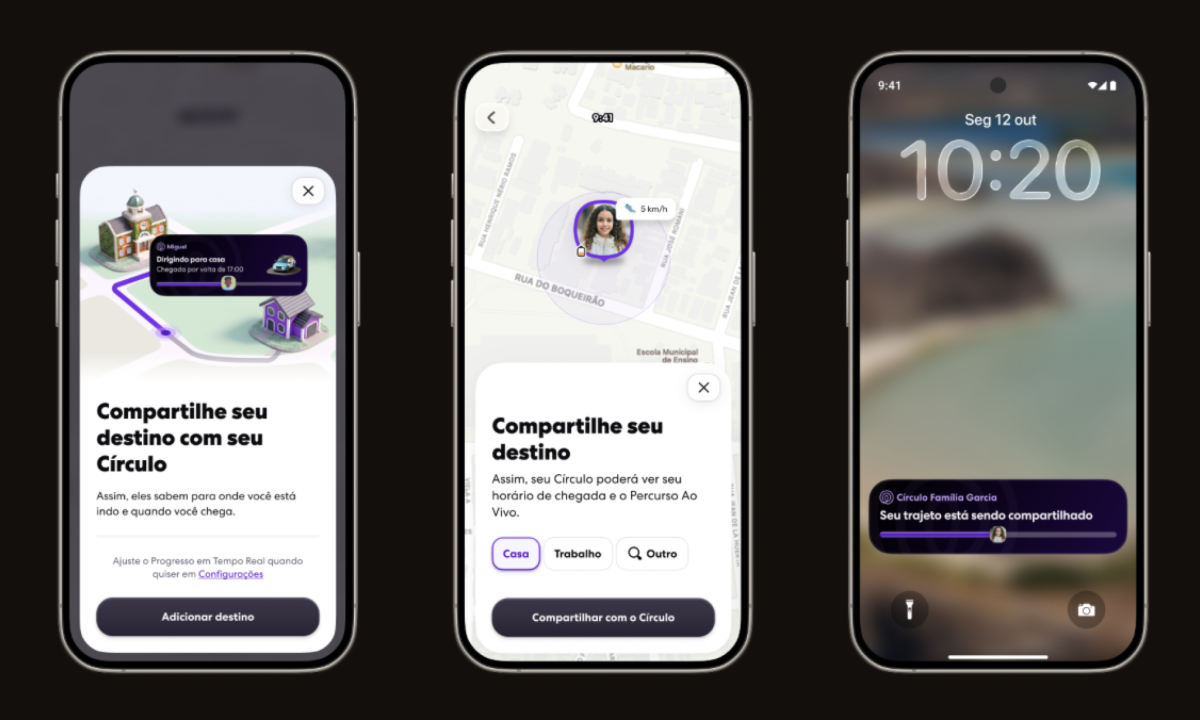 Life360 lança Percurso ao Vivo primeiro na América Latina - (crédito: DINO)