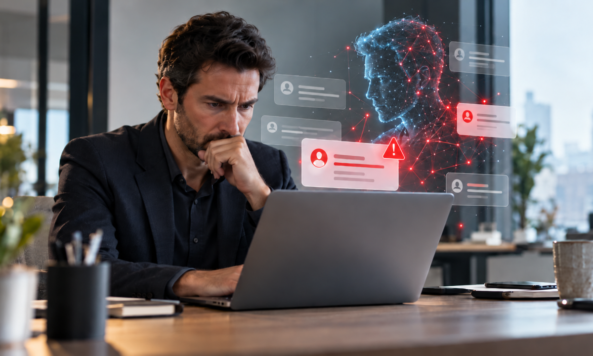 Phishing com IA dificulta detecção de golpes em empresas - (crédito: DINO)