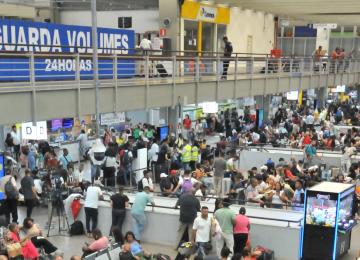  Para atender à demanda no feriado de Finados, as empresas de transporte rodoviário programaram cerca de 60 partidas extras
 -  (crédito: Marcos Vieira /EM/DA. Press. Brasil. Belo Horizonte - MG)
