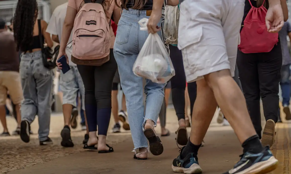 Participantes do Enem  -  (crédito: Rafa Neddermeyer/AgÃªncia Brasil)