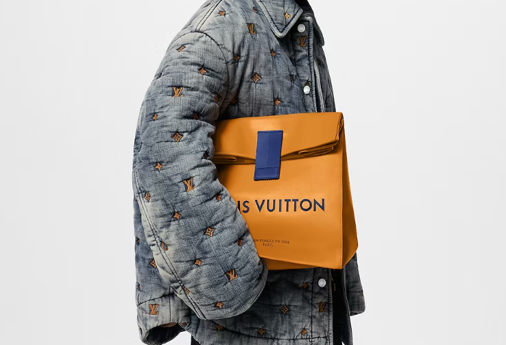 Bolsa 'Sandwich', da Louis Vuitton, é assinada por Pharrell Williams -  (crédito: Louis Vuitton/Reprodução)