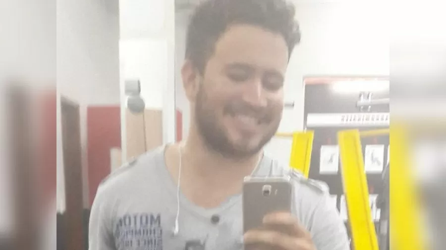 Paulino Neto Rodrigues Souza, 32, foi achado desacordado no pensionato onde morava, em Pedro Juan Caballero -  (crédito: Reprodução/ Redes Sociais )