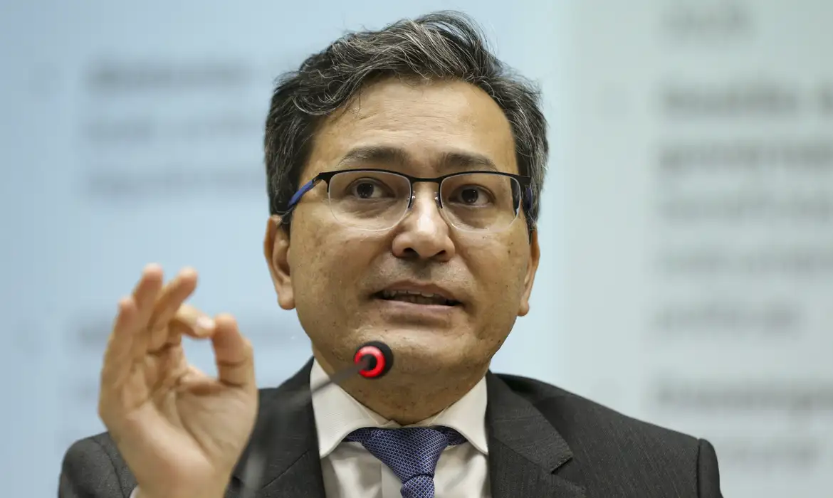 O secretário da Receita federal Robson Barreirinhas -  (crédito: Marcelo Camargo/Agência Brasil)