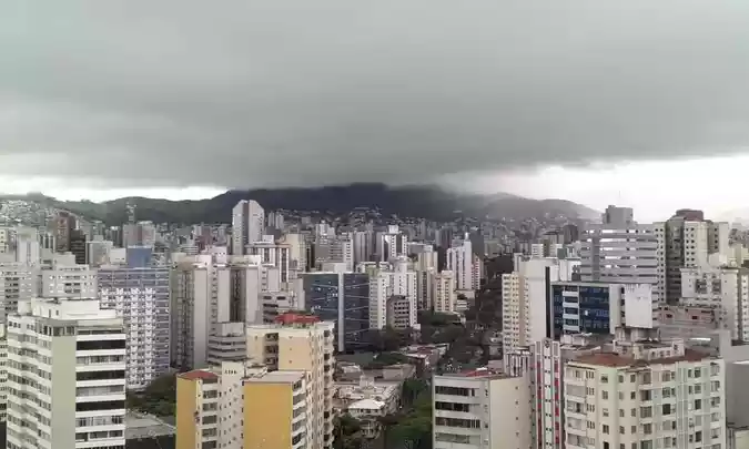 Veja quanto já choveu em cada região de BH até o momento - Jair Amaral/EM/D.A Press