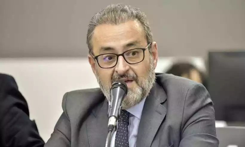 Gustavo Santana (PL) foi confirmado como o novo 1º Secretário da ALMG -  (crédito: Willian Dias/ALMG)
