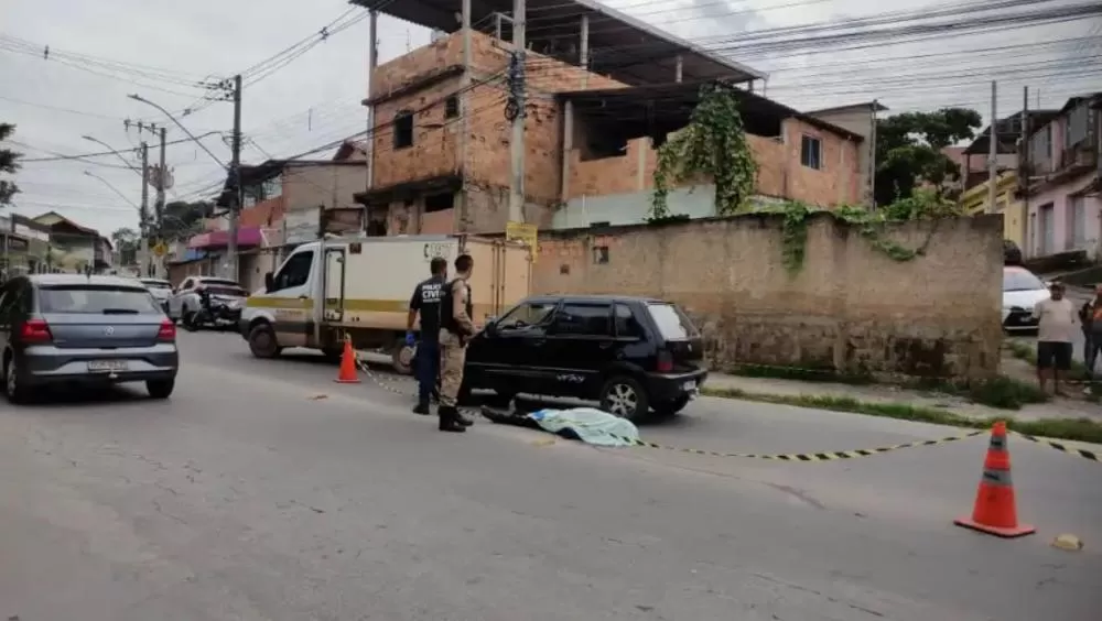 Dono de padaria teve norte imediata em rua de Vespasiano -  (crédito: Redes sociais)