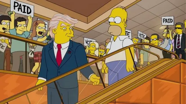 Donald Trump em 'Os Simpsons'