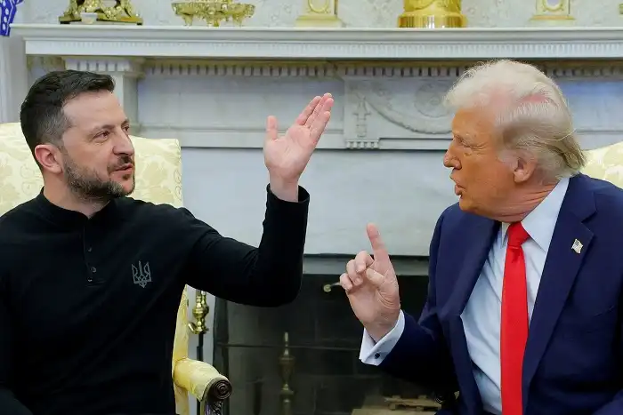 Trump faz 'diplomacia do bullying' ao receber líderes estrangeiros na Casa Branca - Reprodução/X