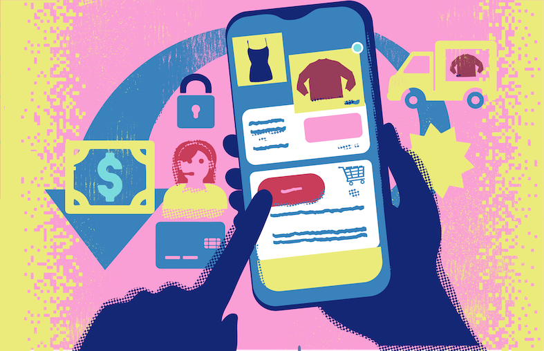 Compras via e-commerce (lojas digitais) -  (crédito: Imagem: Reprodução)