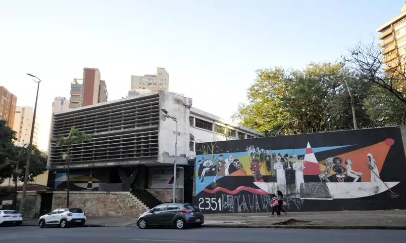 Ocupação no antigo prédio do Dops, na Avenida Afonso Pena, completa um mês - Gladyston Rodrigues/EM/DA. Press