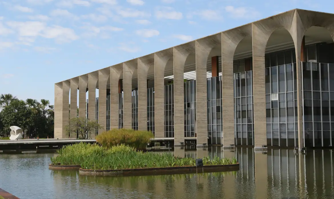 Ministério das Relações Exteriores, em Brasília. -  (crédito: Fábio Rodrigues-Pozzebom/Agência Brasil)