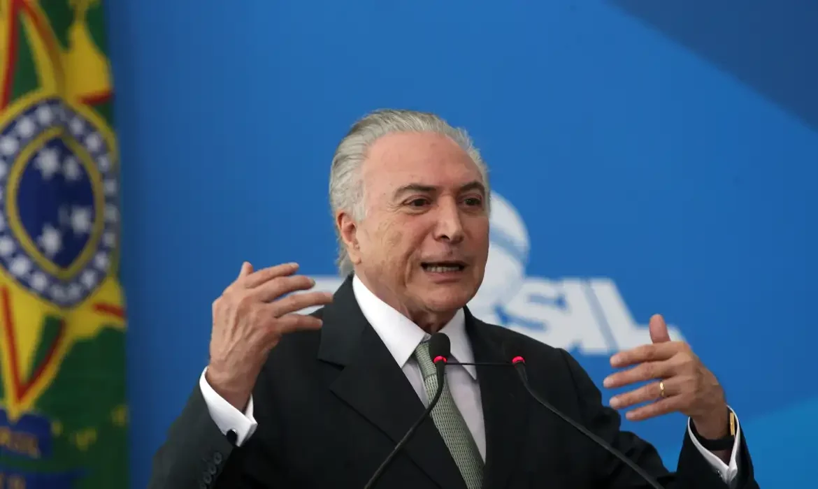 Temer: ‘Fui um presidente impopular, mas hoje sou popularíssimo’ - Antonio Cruz/Agência Brasil