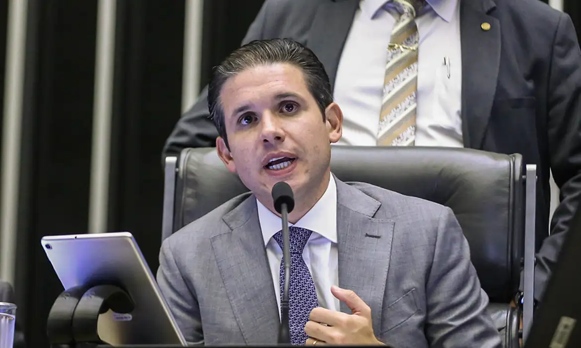 Presidente da Câmara dos Deputados, Hugo Motta (Republicanos-PB). -  (crédito: Kayo Magalhães/Câmara dos Deputados)