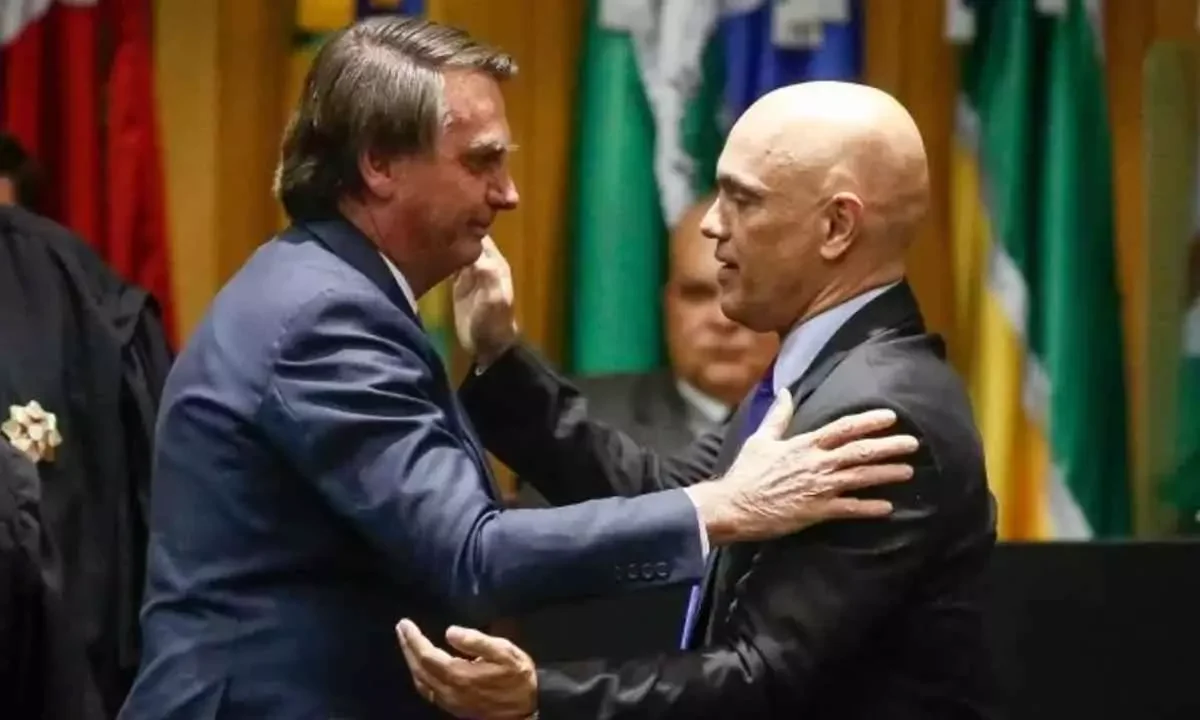 Moraes relembra fala de Bolsonaro: 'Só saio preso, morto ou com vitória' - Fabio Rodrigues Pozzebom/ Agência Brasil - 2022