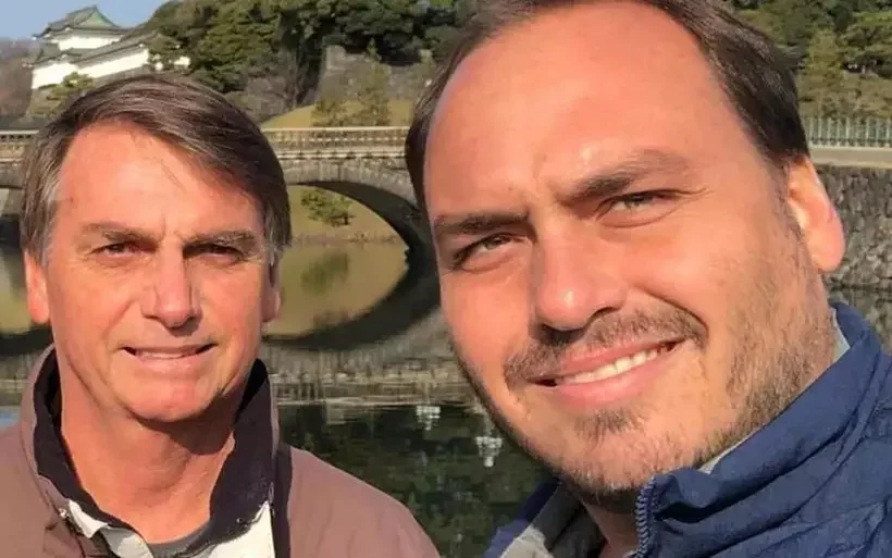Carlos Bolsonaro chama prisão de 'tortura', mas pai a defendia - Redes Sociais