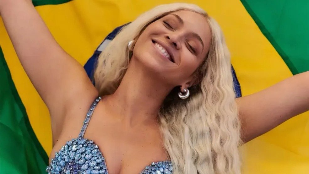 Beyoncé acionou a justiça brasileira por uso indevido de sua música, -  (crédito: Reprodução/ Instagram @beyonce)