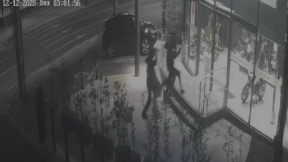 Concessionária em importante avenida de BH tem motos furtadas - (crédito: Reprodução)