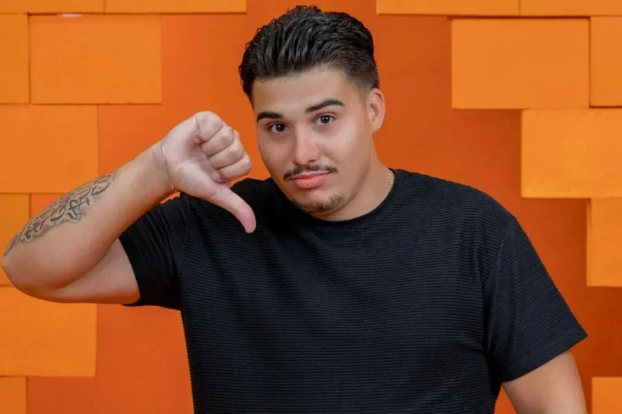 Pedro decidiu deixar o BBB 26 após Jordana Morais expor um episódio de assédio -  (crédito: TV Globo/Reprodução)