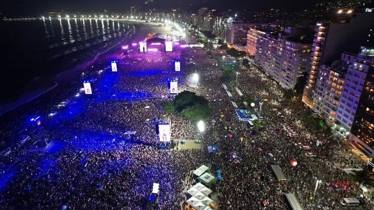 Britney em Copacabana? Relembre 5 megashows que pararam o Rio - Fabio Motta/ Prefeitura do Rio/ Ag&ecirc;ncia Brasil