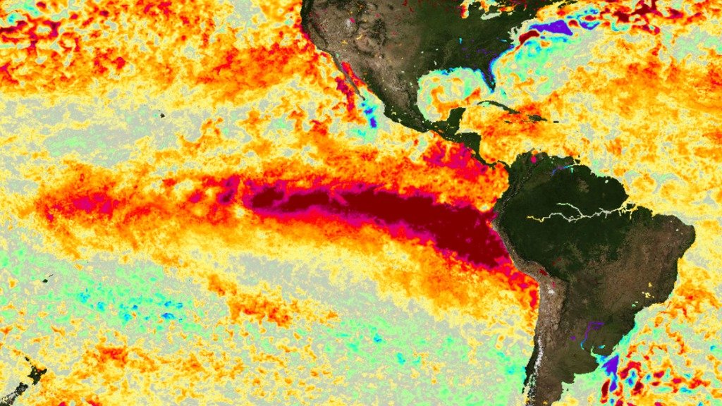 El Niño e La Niña: entenda os fenômenos que afetam o clima no Brasil - NASA Worldview