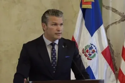Secretário de Defesa dos EUA, Pete Hegseth -  (crédito: Reuters)
