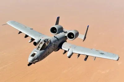 Jato A-10 Thunderbolt II dos Estados Unidos -  (crédito: US Air Force/Master Sgt. William Greer)