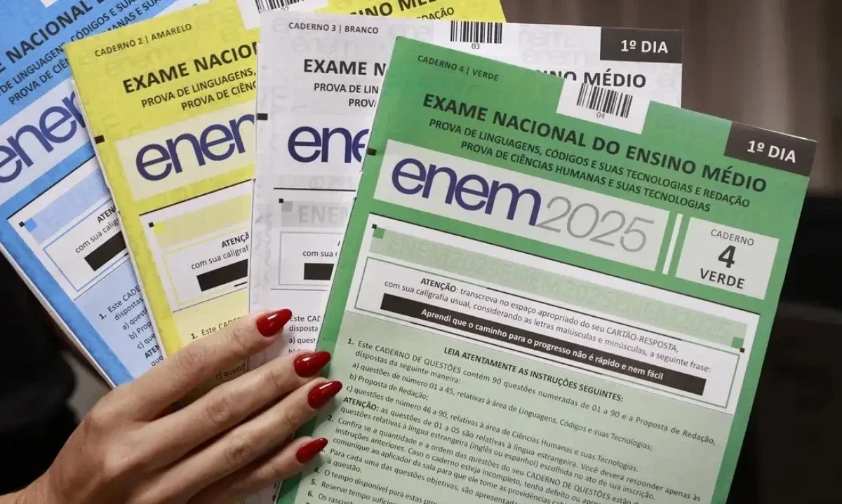 Isenção do Enem 2026: passo a passo de como fazer sua solicitação - Angelo Miguel/MEC