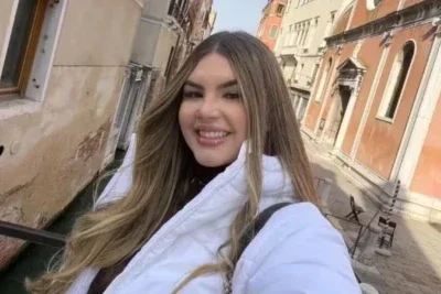 O corpo de Julia foi encontrado às 19h por vizinhas que entraram no apartamento. De acordo com o Promotor do caso, Osvaldo Zaracho, houve ferimentos no pescoço da vítima  -  (crédito: Reprodução/Redes Sociais)