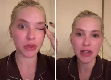 A influenciadora Virginia Fonseca chora nas redes sociais ap&oacute;s embate com Luana Piovani  -  (crédito: Reprodu&ccedil;&atilde;o/Instagram)