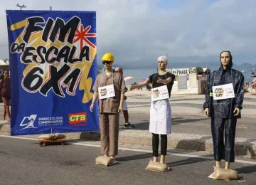 A proposta do governo estabelece um novo limite de jornada em 40 horas semanais e mantém as oito horas diárias de trabalho -  (crédito: Tomaz Silva/Agência Brasil)